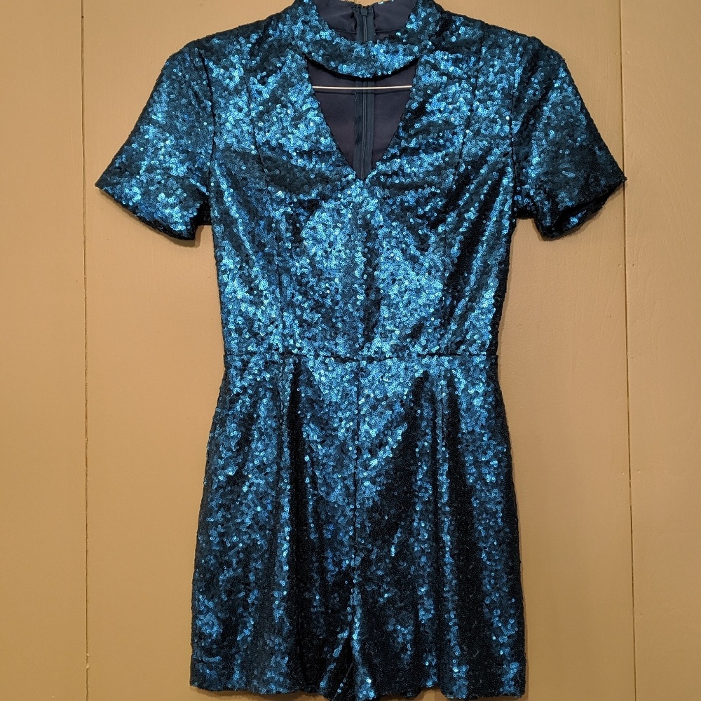 Sequin romper